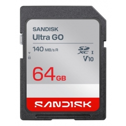 new KARTA SANDISK ULTRA GO SDXC UHS-I 140 MB/s 64GB